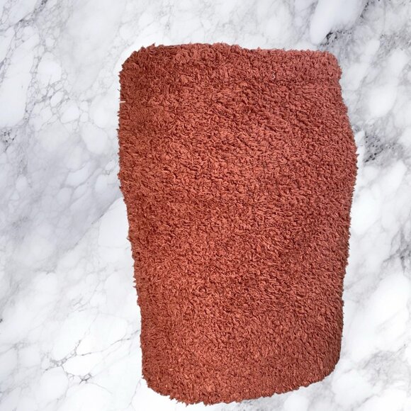 Lovers and Friends Safya Fuzzy Mini Skirt - Mauve - Picture 5 of 8